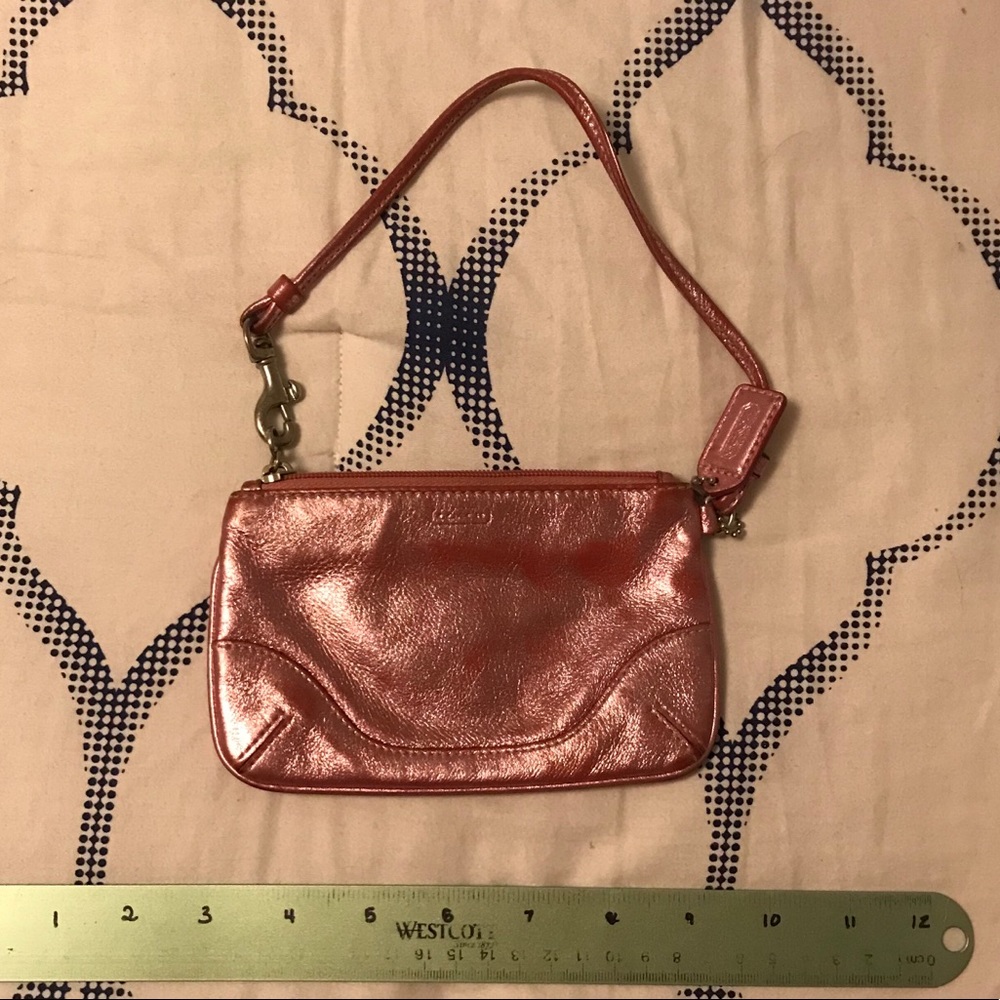 Coach Wristlet- Pink